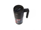 Thermos cup with black handle 530 ml