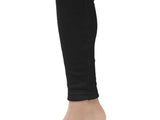 Authentic black fur bowknot pajamas: children