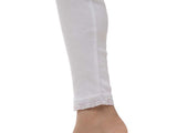 Authentic white fur lace pajamas: children