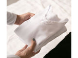 Authentic white fur lace pajamas: children