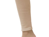 Authentic beige bow fur pajamas: girls