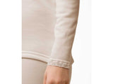 Authentic beige fur lace pajama: girls