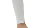 Authentic white fur pajama with a bow: for women