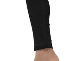Pajama black cotton lace: women