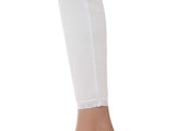 Pajama white cotton lace: women