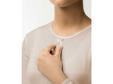Pajama original cotton beige bow: women
