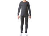 Dark gray cotton winter pajama: boys