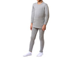 Gray fur winter pajamas: boys