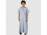 Light blue embroidered comfort dress: Youth