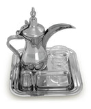 Deem Saudi Coffee Serving Set - Silver